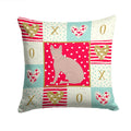 Don Sphynx Cat Love Decorative Throw Pillow 14x14 Indoor Outdoor Accent Cushion, Fabric Cover with Insert for Sofa, Bed, Porch & Living Room