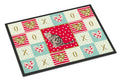 Foldex Exotic Fold Cat Love Doormat Indoor Outdoor 24H X 36W Front Door Mat Rugs for Entryway, Non Slip Washable Low Pile,