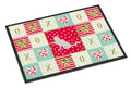 Khao Manee Cat Love Doormat Indoor Outdoor 24H X 36W Front Door Mat Rugs for Entryway, Non Slip Washable Low Pile,
