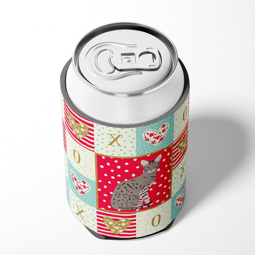 Ocicat Cat Love Can or Bottle Hugger Cooler Sleeve for Standard 12 oz Cans, Insulated Foam Beer & Soda Can Hugger Reusable