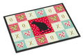 Ojos Azules Cat Love Doormat Indoor Outdoor 18H X 27W Front Door Mat Rugs for Entryway, Non Slip Washable