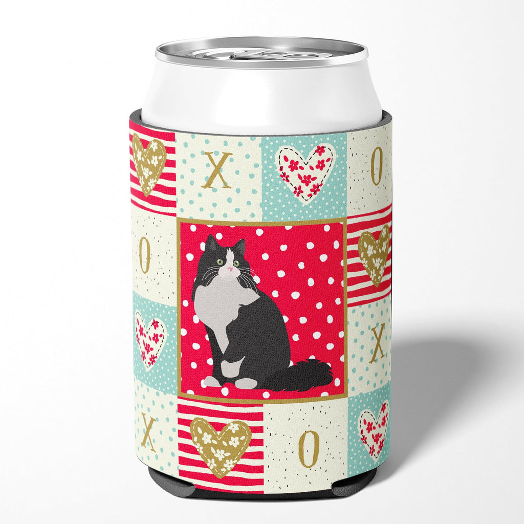 Ragamuffin Cat Love Can or Bottle Hugger Cooler Sleeve for Standard 12 oz Cans, Insulated Foam Beer & Soda Can Hugger Reusable