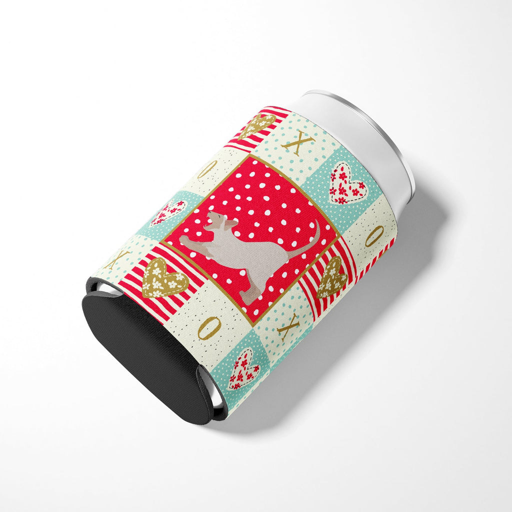 Thai Lilac Cat Love Can or Bottle Hugger Cooler Sleeve for Standard 12 oz Cans, Insulated Foam Beer & Soda Can Hugger Reusable