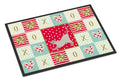 Thai Lilac Cat Love Doormat Indoor Outdoor 24H X 36W Front Door Mat Rugs for Entryway, Non Slip Washable Low Pile,