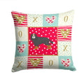 Cavalier King Charles Spaniel Love Decorative Throw Pillow 14x14 Indoor Outdoor Accent Cushion, Fabric Cover with Insert for Sofa, Bed, Porch & Living Room