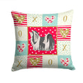 Havanese #1 Love Decorative Throw Pillow 14x14 Indoor Outdoor Accent Cushion, Fabric Cover with Insert for Sofa, Bed, Porch & Living Room