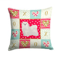Lhasa Apso #2 Love Decorative Throw Pillow 14x14 Indoor Outdoor Accent Cushion, Fabric Cover with Insert for Sofa, Bed, Porch & Living Room