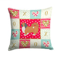 Pekingese Love Decorative Throw Pillow 14x14 Indoor Outdoor Accent Cushion, Fabric Cover with Insert for Sofa, Bed, Porch & Living Room
