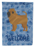 Affenpinscher #1 Welcome House Flag 28x40 Porch Sleeve Pole Decorative Outside Yard Banner Artwork Wall Hanging, Polyester