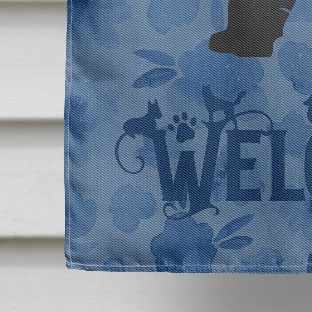 Affenpinscher #2 Welcome House Flag 28x40 Porch Sleeve Pole Decorative Outside Yard Banner Artwork Wall Hanging, Polyester