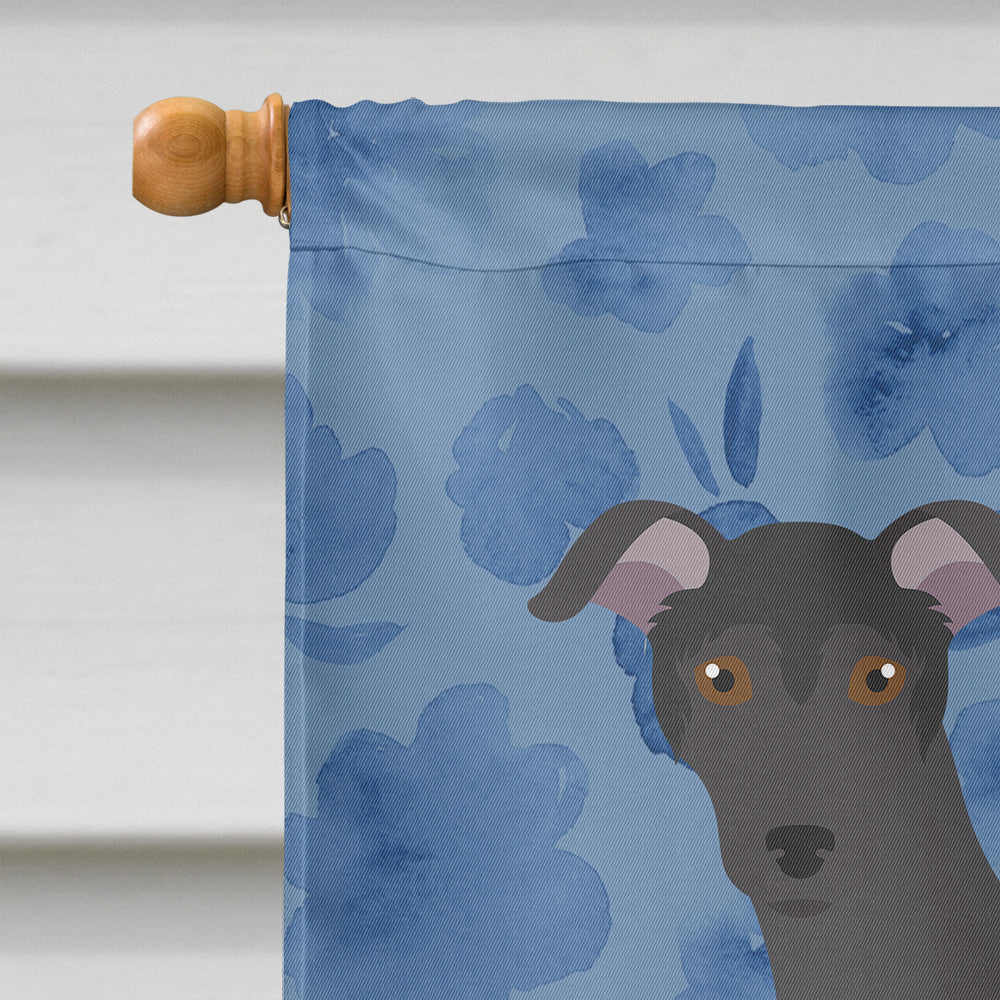 Argentine Pila Dog Welcome House Flag 28x40 Porch Sleeve Pole Decorative Outside Yard Banner Artwork Wall Hanging, Polyester