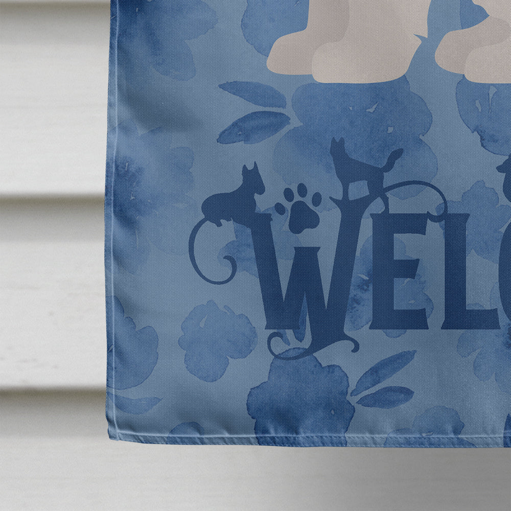 Imperial Shih Tzu Puppy Cut Welcome House Flag 28x40 Porch Sleeve Pole Decorative Outside Yard Banner Artwork Wall Hanging, Polyester