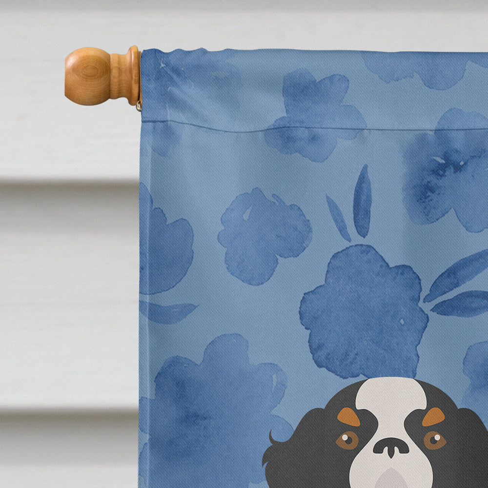 Cavalier King Charles Spaniel #2 Welcome House Flag 28x40 Porch Sleeve Pole Decorative Outside Yard Banner Artwork Wall Hanging, Polyester