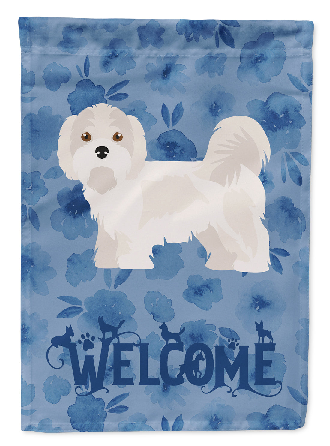 Kyi-Leo Welcome House Flag 28x40 Porch Sleeve Pole Decorative Outside Yard Banner Artwork Wall Hanging, Polyester