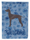 Mexican Hairless Dog #1 Welcome House Flag 28x40 Porch Sleeve Pole Decorative Outside Yard Banner Artwork Wall Hanging, Polyester