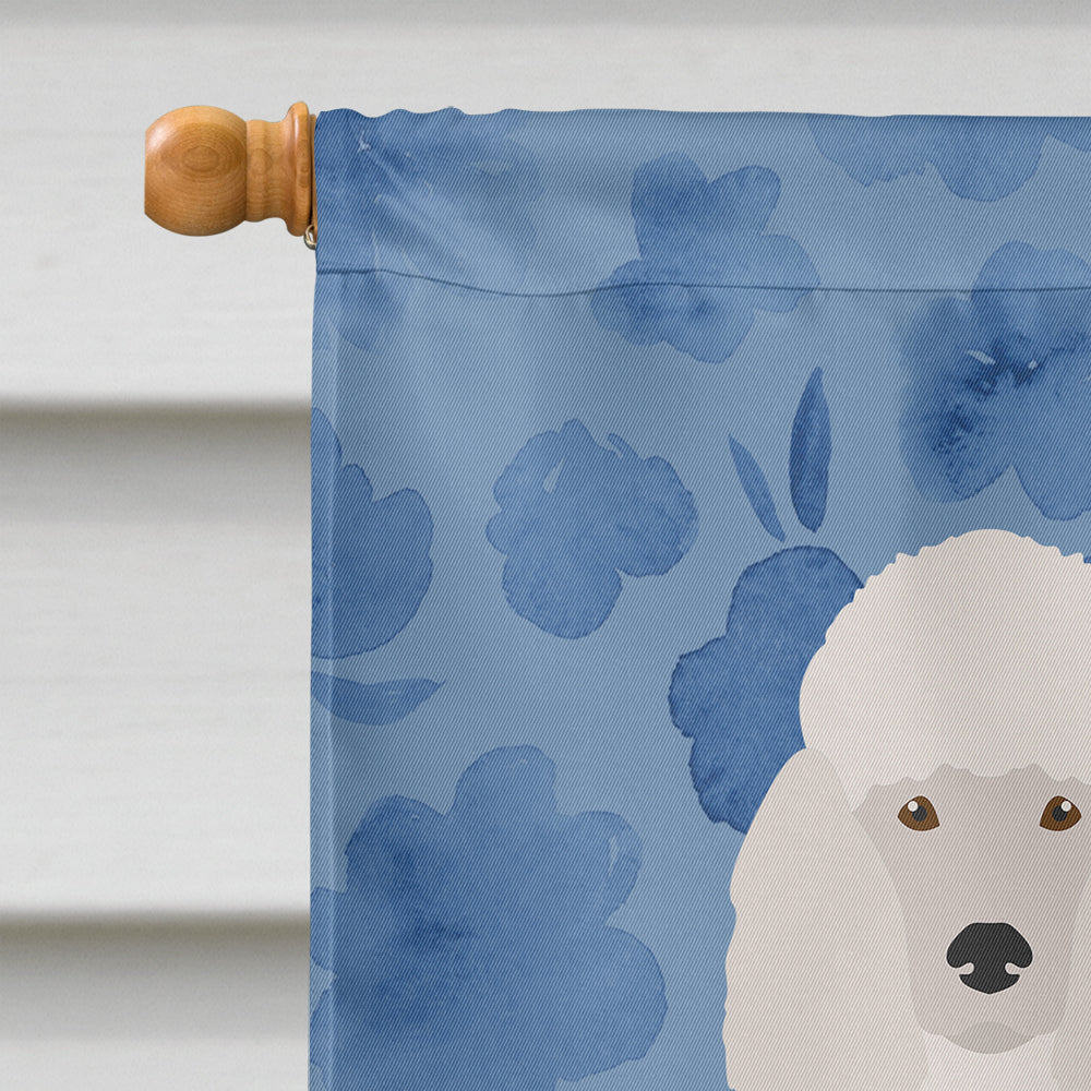 Poodle Welcome House Flag 28x40 Porch Sleeve Pole Decorative Outside Yard Banner Artwork Wall Hanging, Polyester