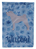 Shar Pei #1 Welcome House Flag 28x40 Porch Sleeve Pole Decorative Outside Yard Banner Artwork Wall Hanging, Polyester