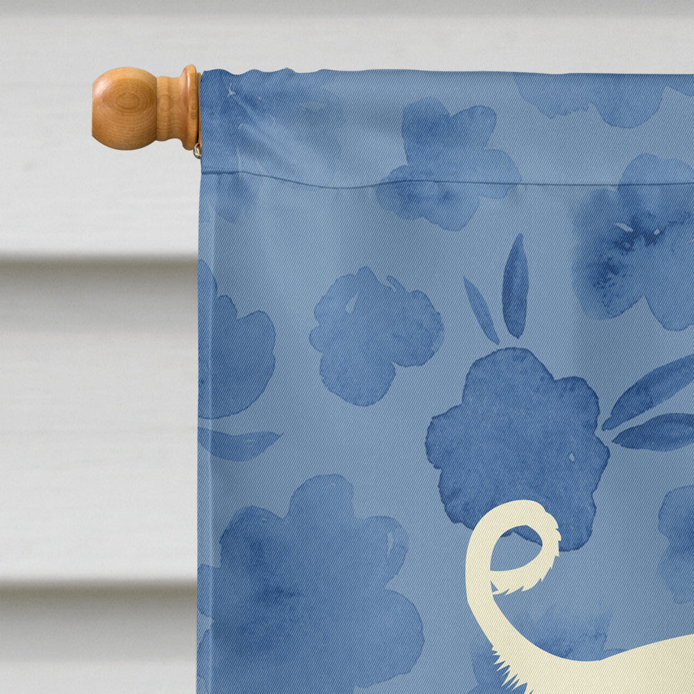 Afghan Hound Welcome House Flag 28x40 Porch Sleeve Pole Decorative Outside Yard Banner Artwork Wall Hanging, Polyester