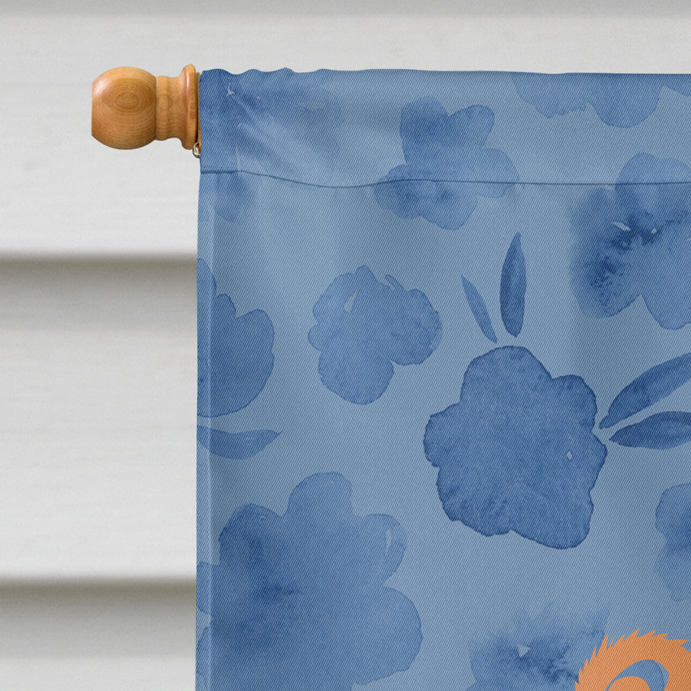 Basenji Welcome House Flag 28x40 Porch Sleeve Pole Decorative Outside Yard Banner Artwork Wall Hanging, Polyester