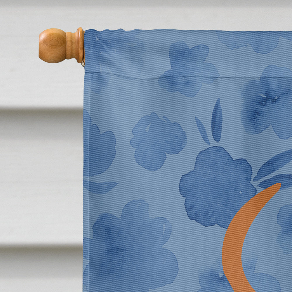 Bloodhound Welcome House Flag 28x40 Porch Sleeve Pole Decorative Outside Yard Banner Artwork Wall Hanging, Polyester