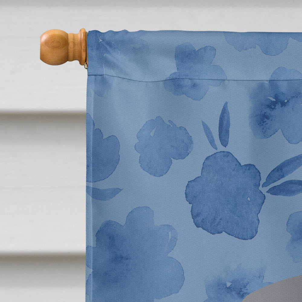Greyhound Welcome House Flag 28x40 Porch Sleeve Pole Decorative Outside Yard Banner Artwork Wall Hanging, Polyester