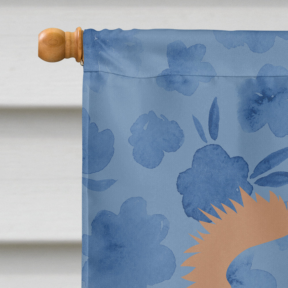 Longhair Chihuahua #2 Welcome House Flag 28x40 Porch Sleeve Pole Decorative Outside Yard Banner Artwork Wall Hanging, Polyester