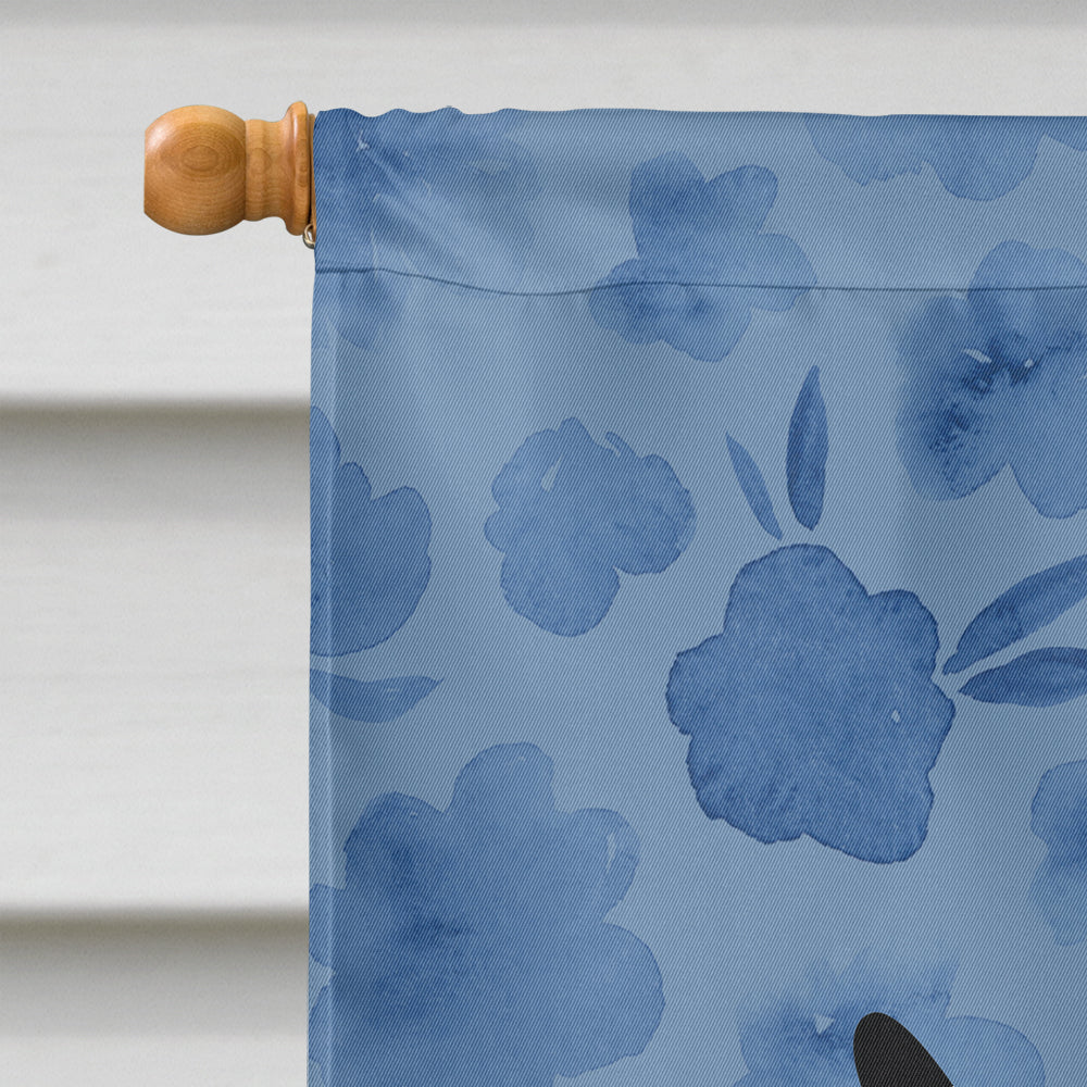 Toy Fox Terrier Welcome House Flag 28x40 Porch Sleeve Pole Decorative Outside Yard Banner Artwork Wall Hanging, Polyester