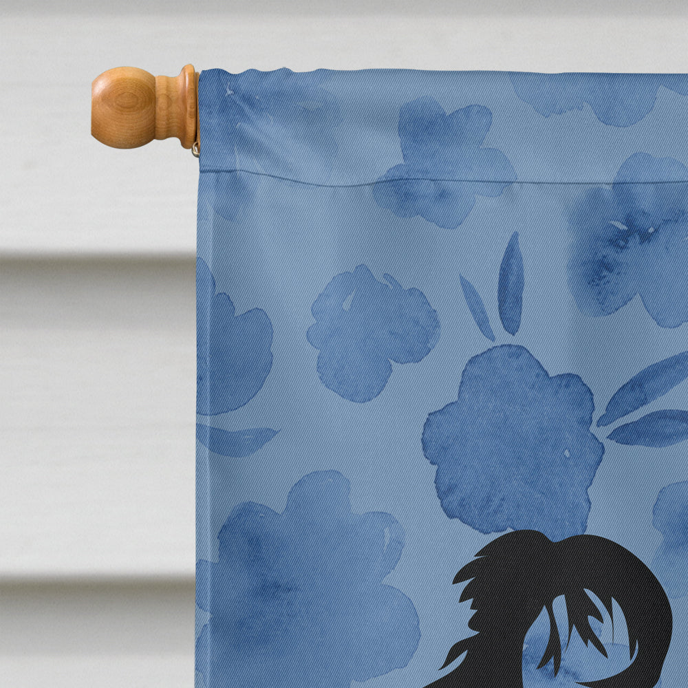 Yorkshire Terrier Welcome House Flag 28x40 Porch Sleeve Pole Decorative Outside Yard Banner Artwork Wall Hanging, Polyester