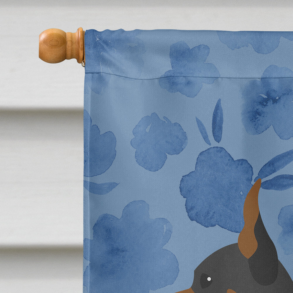 Toy Fox Terrier Welcome House Flag 28x40 Porch Sleeve Pole Decorative Outside Yard Banner Artwork Wall Hanging, Polyester