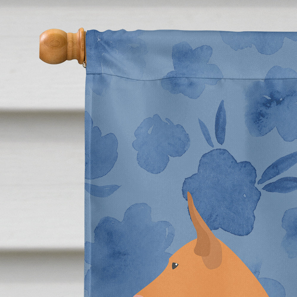 Pharaoh Hound Welcome House Flag 28x40 Porch Sleeve Pole Decorative Outside Yard Banner Artwork Wall Hanging, Polyester