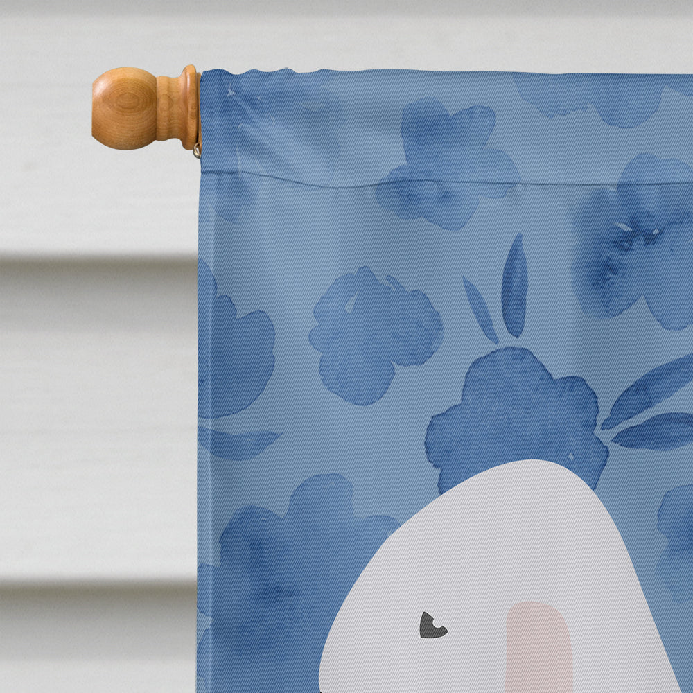 Bedlington Terrier Welcome House Flag 28x40 Porch Sleeve Pole Decorative Outside Yard Banner Artwork Wall Hanging, Polyester