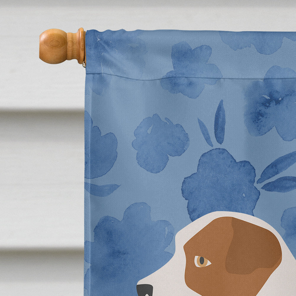 Jack Russell Terrier Welcome House Flag 28x40 Porch Sleeve Pole Decorative Outside Yard Banner Artwork Wall Hanging, Polyester