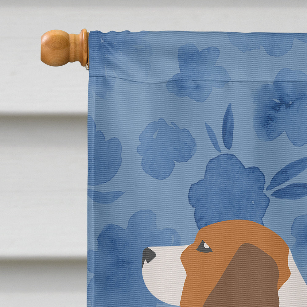 Beagle Welcome House Flag 28x40 Porch Sleeve Pole Decorative Outside Yard Banner Artwork Wall Hanging, Polyester