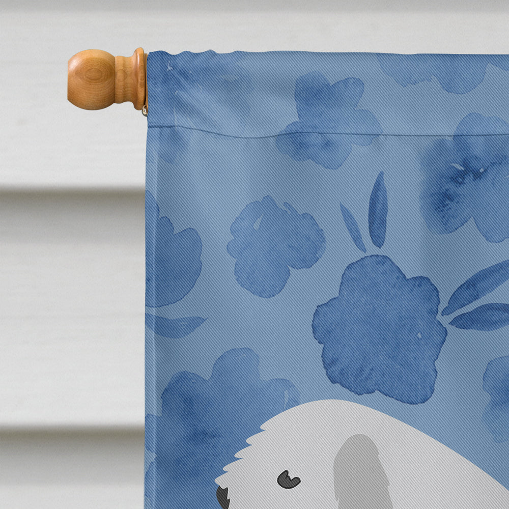 Spanish Water Dog Welcome House Flag 28x40 Porch Sleeve Pole Decorative Outside Yard Banner Artwork Wall Hanging, Polyester