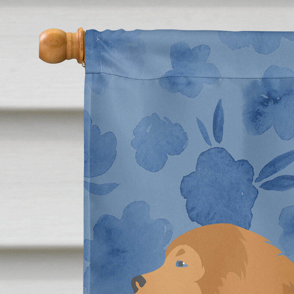 Caucasian Shepherd Dog Welcome House Flag 28x40 Porch Sleeve Pole Decorative Outside Yard Banner Artwork Wall Hanging, Polyester