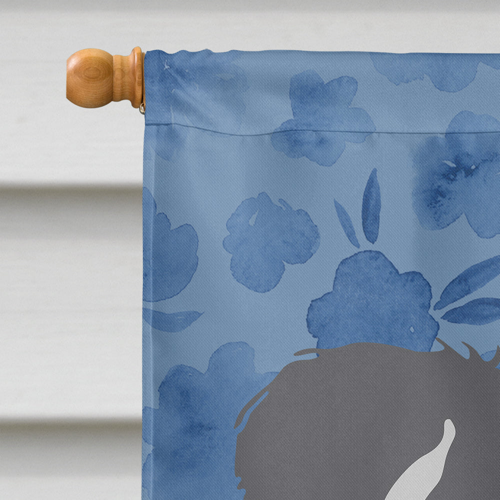 Polish Lowland Sheepdog Dog Welcome House Flag 28x40 Porch Sleeve Pole Decorative Outside Yard Banner Artwork Wall Hanging, Polyester
