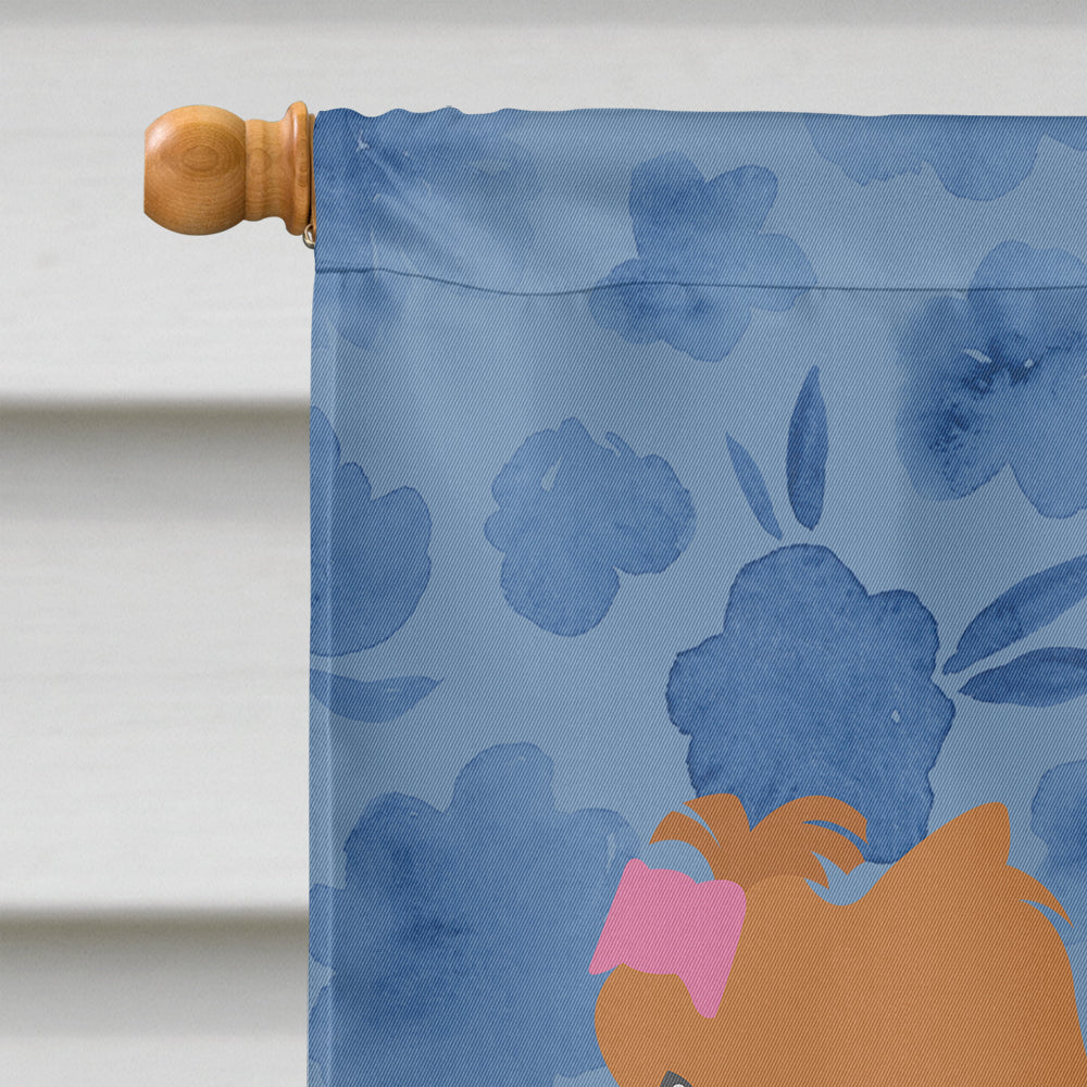 Yorkshire Terrier Yorkie Welcome House Flag 28x40 Porch Sleeve Pole Decorative Outside Yard Banner Artwork Wall Hanging, Polyester