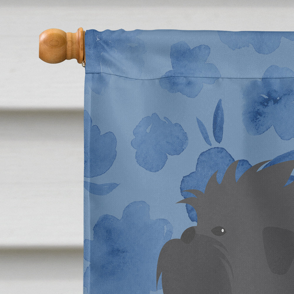Affenpinscher Welcome House Flag 28x40 Porch Sleeve Pole Decorative Outside Yard Banner Artwork Wall Hanging, Polyester