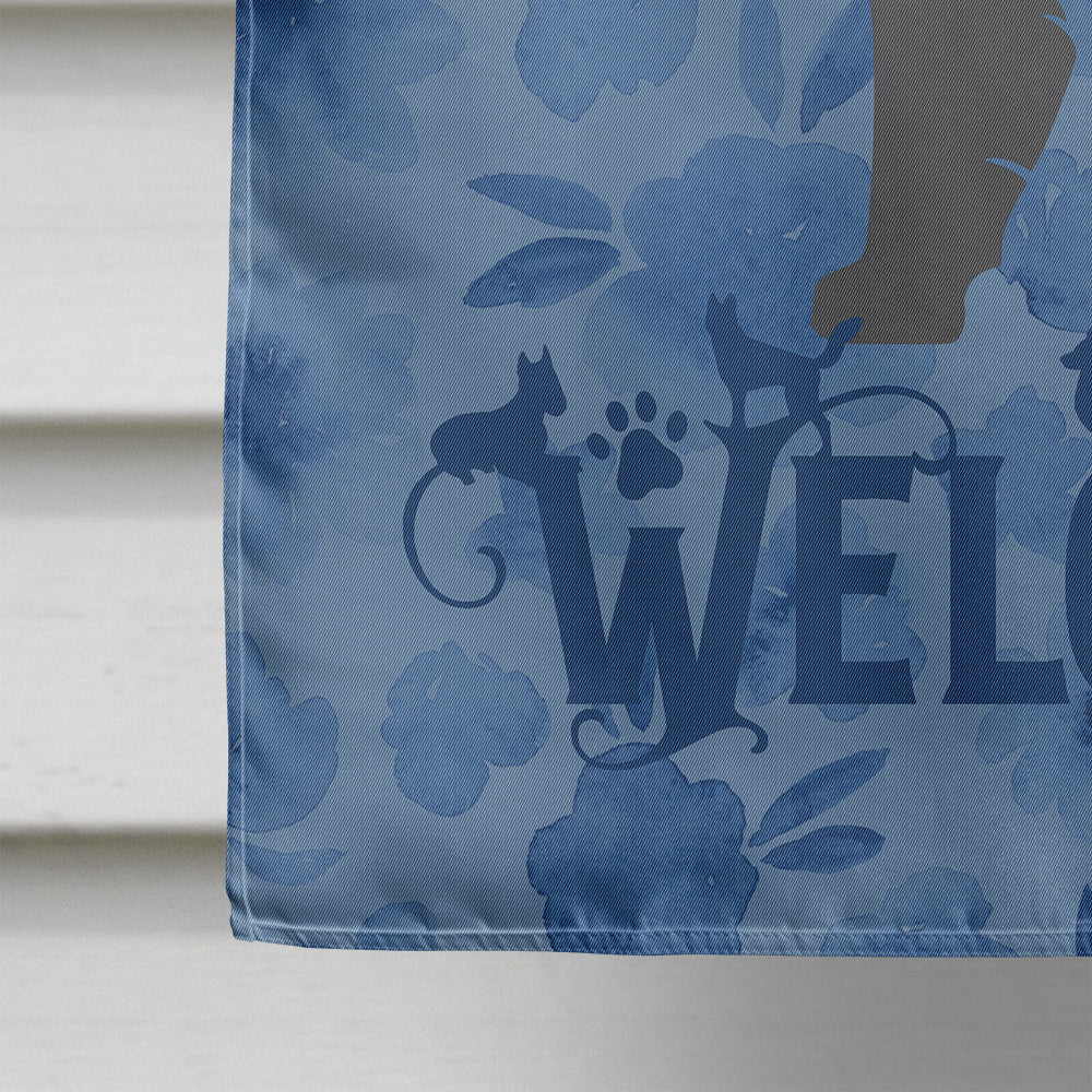 Affenpinscher Welcome House Flag 28x40 Porch Sleeve Pole Decorative Outside Yard Banner Artwork Wall Hanging, Polyester