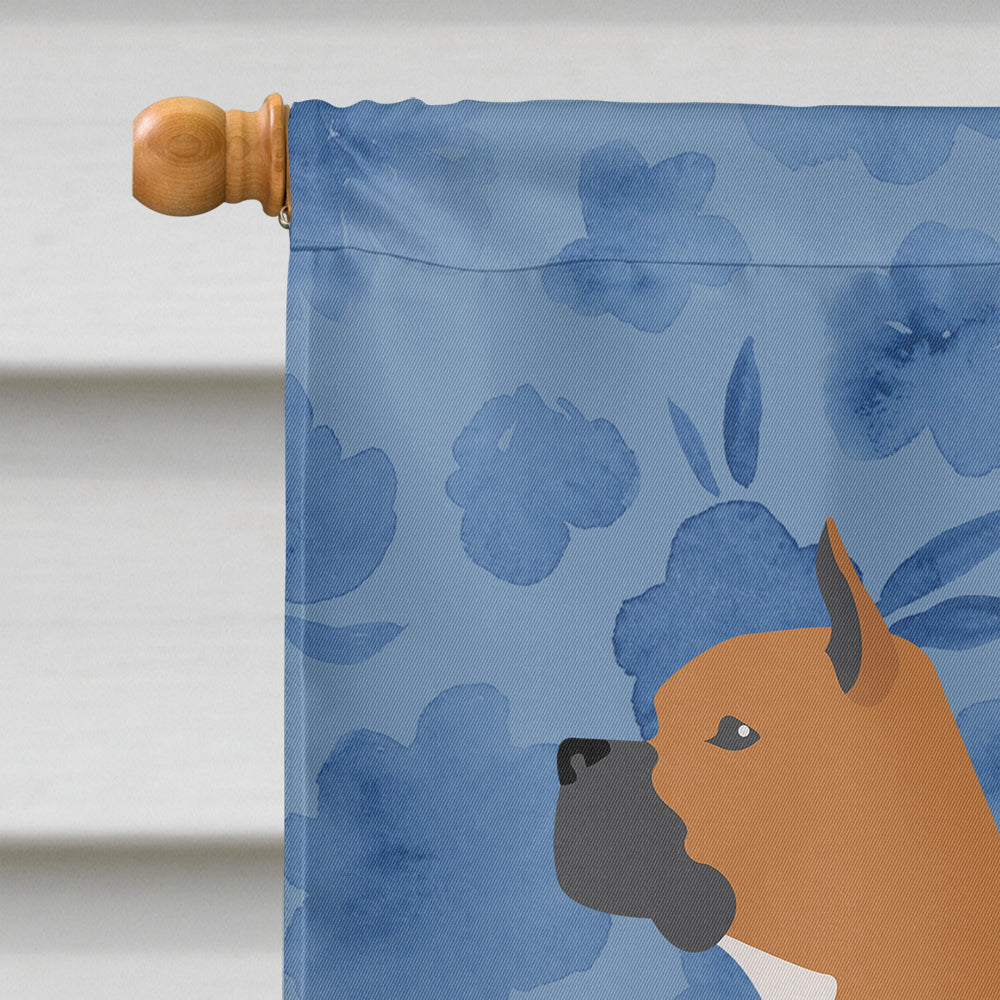 Boxer Welcome House Flag 28x40 Porch Sleeve Pole Decorative Outside Yard Banner Artwork Wall Hanging, Polyester