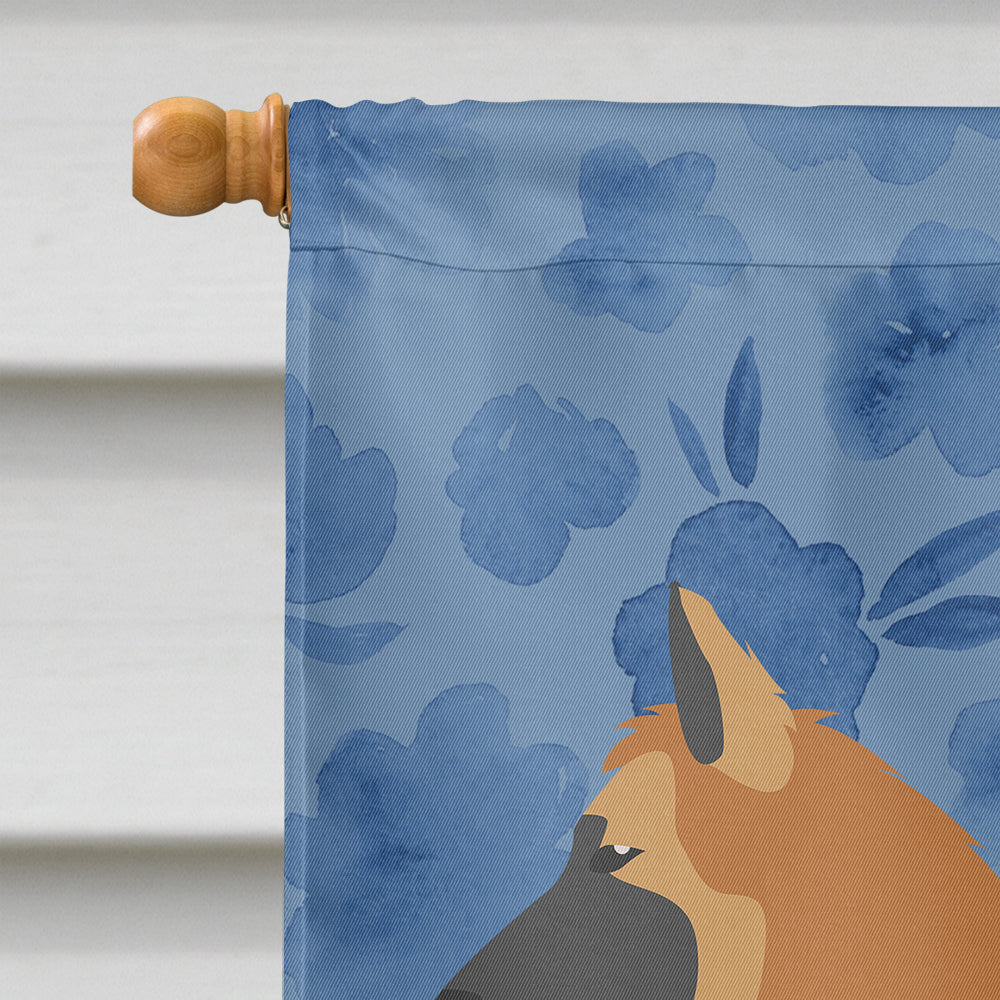Belgian Shepherd Welcome House Flag 28x40 Porch Sleeve Pole Decorative Outside Yard Banner Artwork Wall Hanging, Polyester