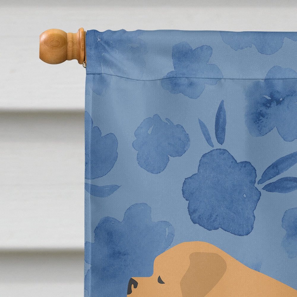 Dogue de Bordeaux Welcome House Flag 28x40 Porch Sleeve Pole Decorative Outside Yard Banner Artwork Wall Hanging, Polyester