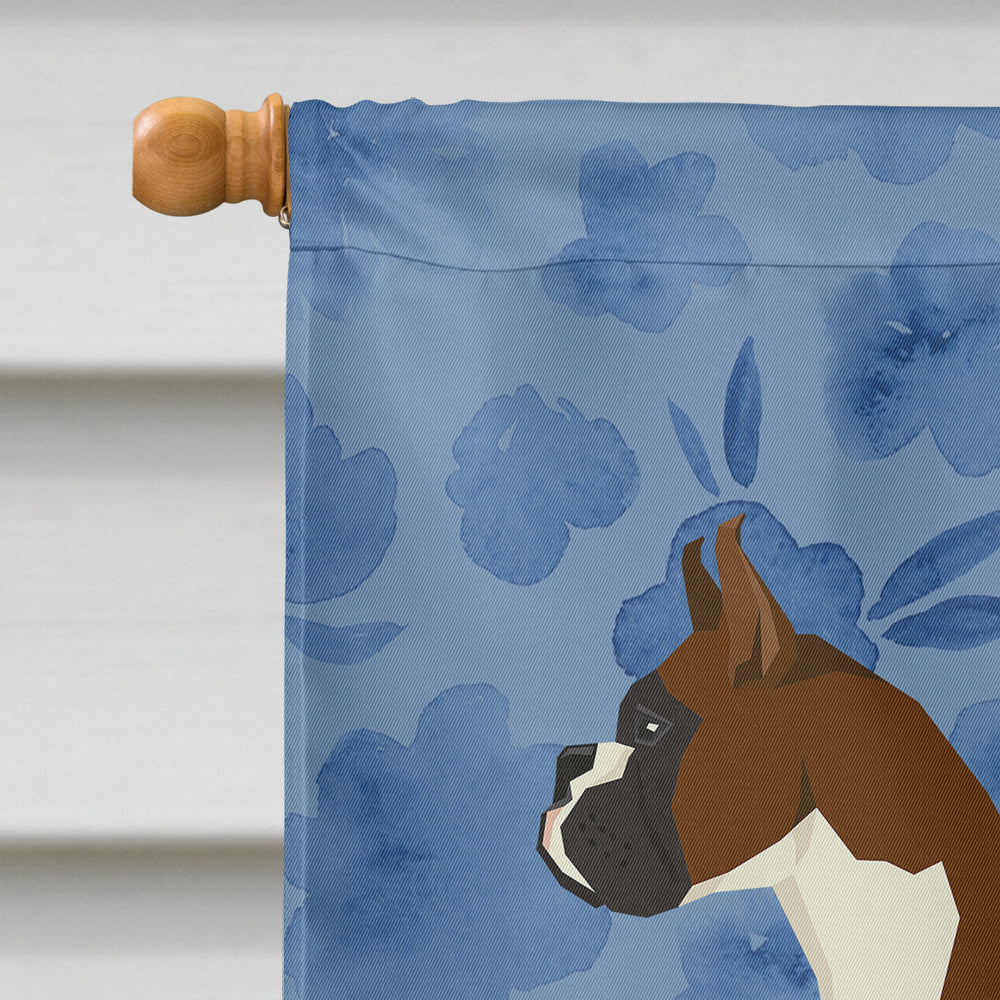 Boxer Welcome House Flag 28x40 Porch Sleeve Pole Decorative Outside Yard Banner Artwork Wall Hanging, Polyester