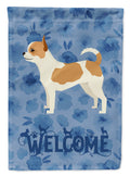 Chihuahua Welcome House Flag 28x40 Porch Sleeve Pole Decorative Outside Yard Banner Artwork Wall Hanging, Polyester