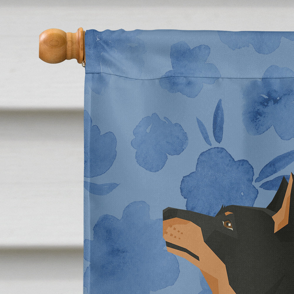 Lancashire Terrier Welcome House Flag 28x40 Porch Sleeve Pole Decorative Outside Yard Banner Artwork Wall Hanging, Polyester