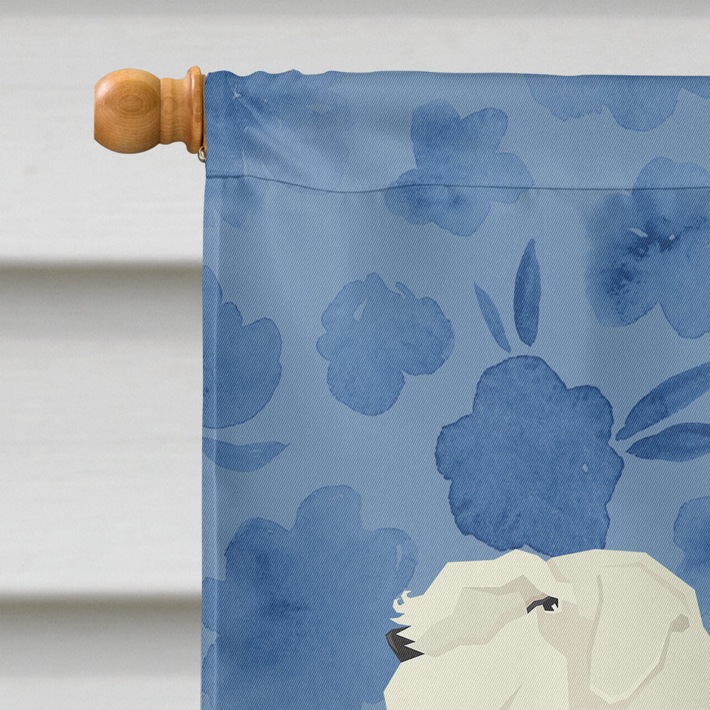Sealyham Terrier Welcome House Flag 28x40 Porch Sleeve Pole Decorative Outside Yard Banner Artwork Wall Hanging, Polyester