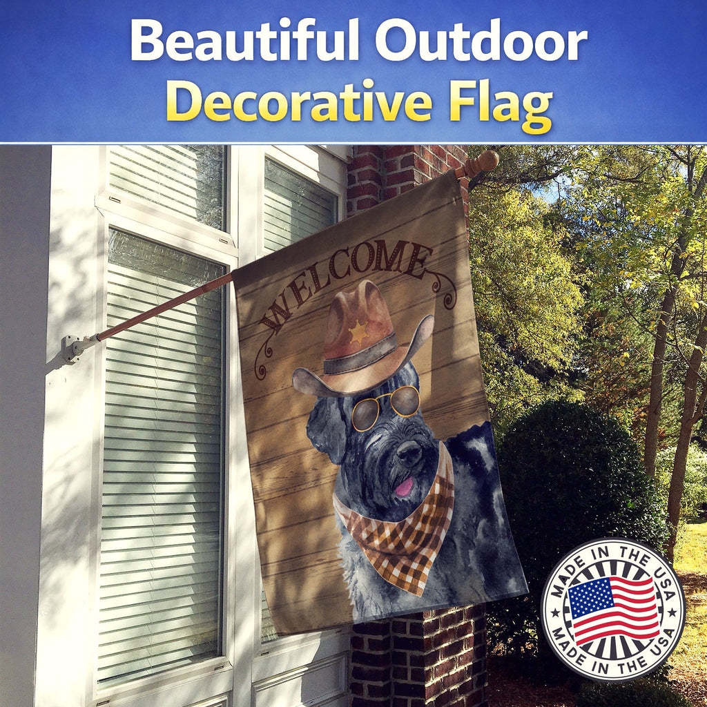 Giant Schnauzer Country Dog House Flag 28x40 Porch Sleeve Pole Decorative Outside Yard Banner Artwork Wall Hanging, Polyester