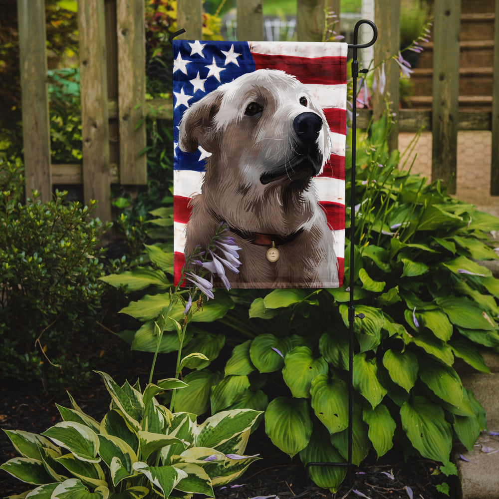 Akbash American Flag Garden Flag Mailbox Decorative Yard Banner Outside Patio Artwork for Flower Beds, Garden Size, Multicolor