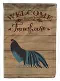 Sumatra Chicken Welcome House Flag 28x40 Porch Sleeve Pole Decorative Outside Yard Banner Artwork Wall Hanging, Polyester