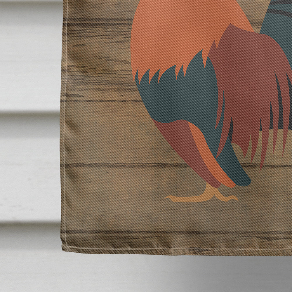 Dutch Bantam Chicken Welcome House Flag 28x40 Porch Sleeve Pole Decorative Outside Yard Banner Artwork Wall Hanging, Polyester
